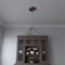Ekena Millwork Traditional PVC Medallion (Canopies up to 5 1/2"), 10"OD x 3 1/2"ID x 1 1/8"P, Bright Coat Copper CMP10TRBCO - alternate 10